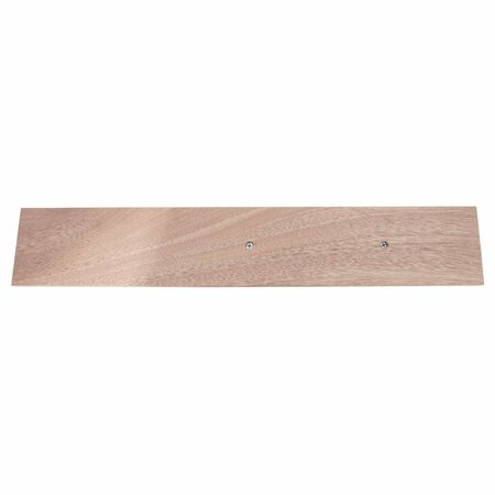 MARSHALLTOWN WF948 Hand Float, 20in L Blade, 3-1/2in W Blade, 1/2in Thick Blade, Mahogany Wood Blade, Foam Handle 14520